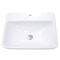 Nantucket Sinks 23 Inch 1-hole Rectangular Drop-In Ceramic Vanity Sink DI-2317-R1 - alternate 1